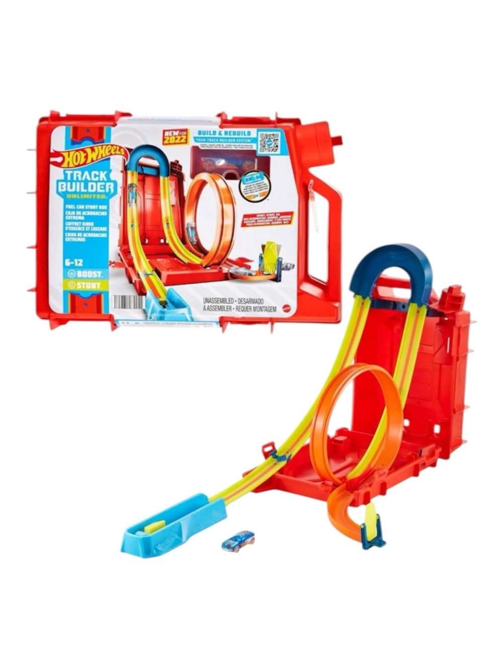 Hot Wheels Track Builder Fuel Can Stunt Box